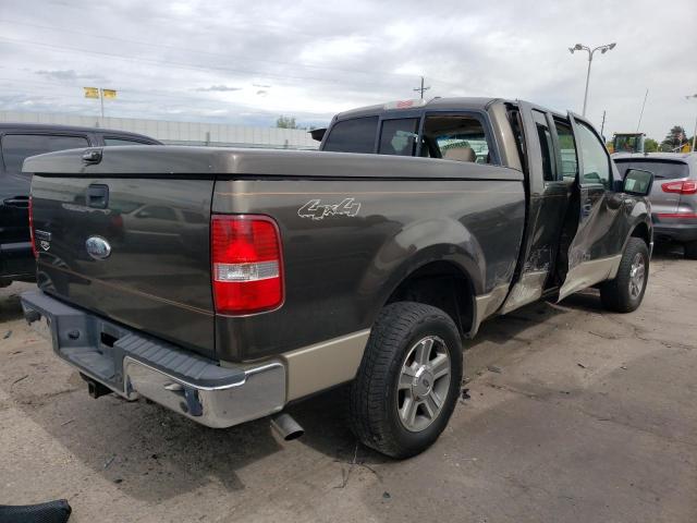 1FTPX14V78FB65249 - 2008 FORD F150 Marron photo 3