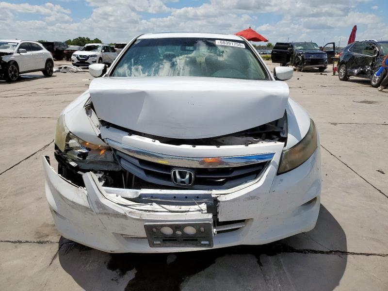 1HGCS1B8XCA008882 - 2012 HONDA ACCORD EXL WHITE photo 5