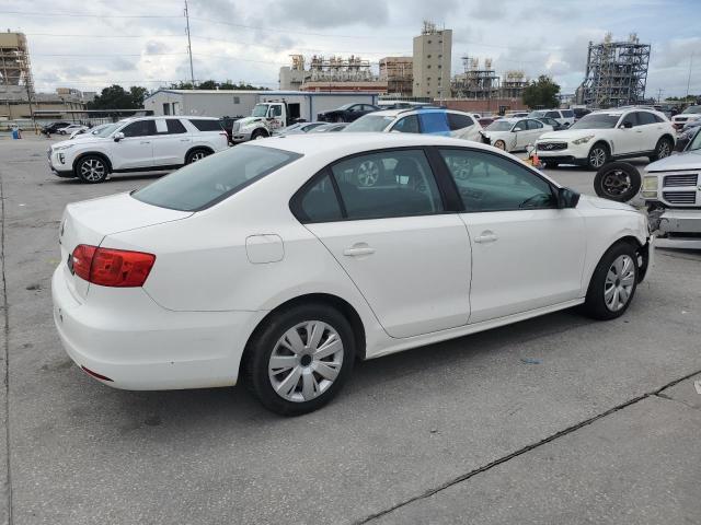 3VW2K7AJ4BM379097 - 2011 VOLKSWAGEN JETTA BASE Ақ фото 3