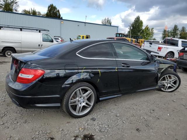 WDDGJ4HB4EG293141 - 2014 MERCEDES-BENZ C 250 BLACK photo 3