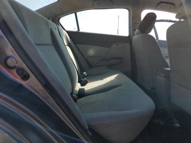 19XFB2F57DE273825 - 2013 HONDA CIVIC LX Մոխրագույն լուսանկար 10