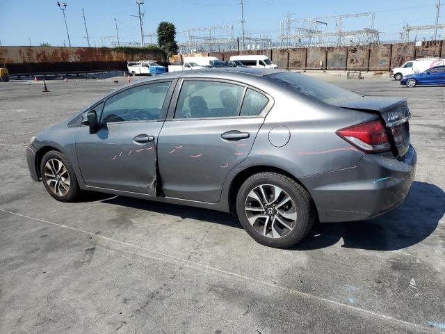 19XFB2F57DE273825 - 2013 HONDA CIVIC LX Մոխրագույն լուսանկար 2