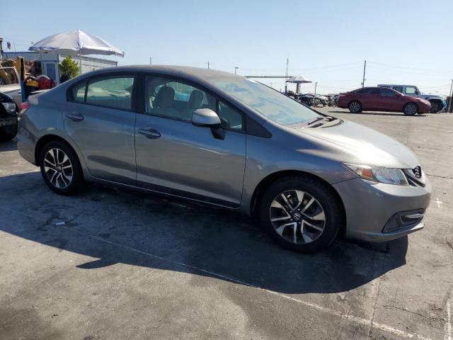 19XFB2F57DE273825 - 2013 HONDA CIVIC LX Մոխրագույն լուսանկար 4