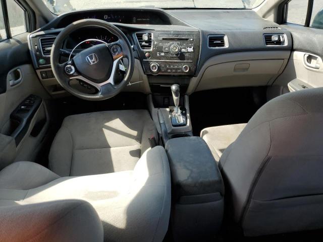 19XFB2F57DE273825 - 2013 HONDA CIVIC LX Մոխրագույն լուսանկար 8