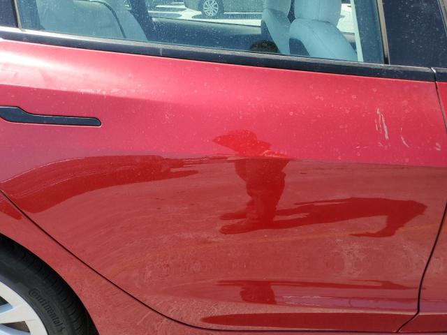 5YJ3E1EB8NF110348 - 2022 TESLA MODEL 3 红色 照片 10