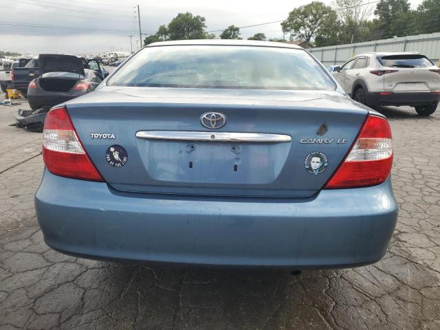 4T1BE32K83U698425 - 2003 TOYOTA CAMRY LE BLUE photo 6