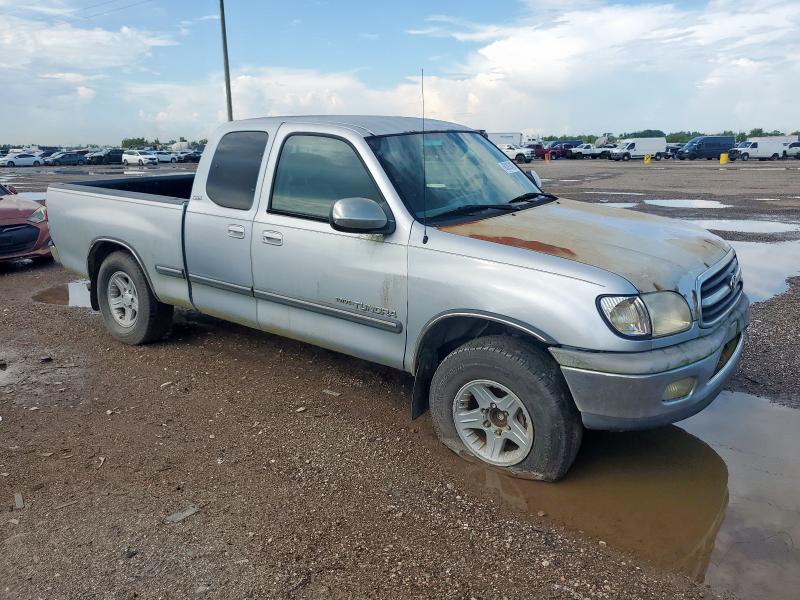 5TBRT3414YS100414 - 2000 TOYOTA TUNDRA ACCESS CAB 银色 照片 4