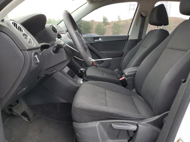 WVGBV7AX4BW550179 - 2011 VOLKSWAGEN TIGUAN S WHITE photo 7