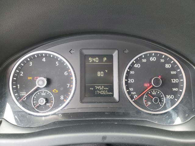 WVGBV7AX4BW550179 - 2011 VOLKSWAGEN TIGUAN S WHITE photo 9