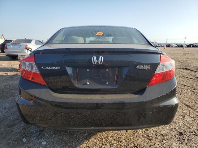 19XFB2F58CE073986 - 2012 HONDA CIVIC LX BLACK photo 6