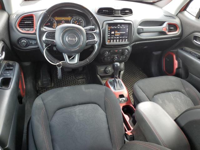 ZACNJBC18LPL57201 - 2020 JEEP RENEGADE TRAILHAWK ORANGE photo 8