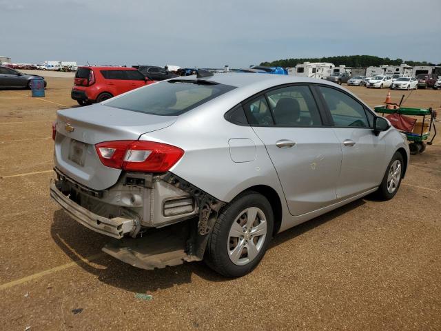 1G1BC5SM8H7242608 - 2017 CHEVROLET CRUZE LS SILVER photo 3