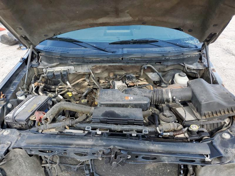 1FTRF12W19KC43962 - 2009 FORD F150 BLACK photo 11