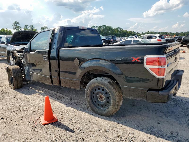 1FTRF12W19KC43962 - 2009 FORD F150 BLACK photo 2