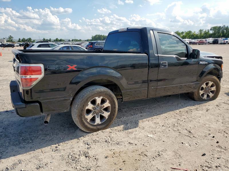 1FTRF12W19KC43962 - 2009 FORD F150 BLACK photo 3