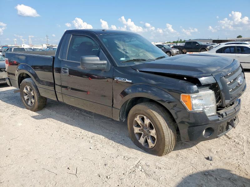 1FTRF12W19KC43962 - 2009 FORD F150 BLACK photo 4