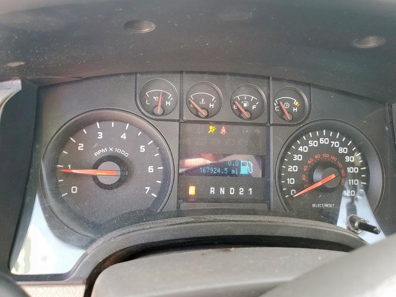 1FTRF12W19KC43962 - 2009 FORD F150 BLACK photo 9