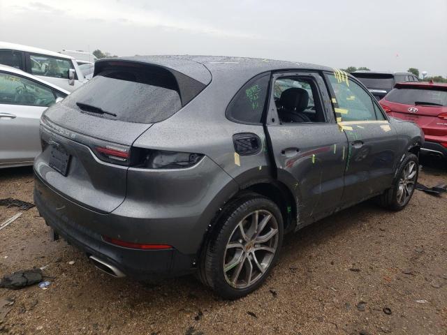 WP1AA2AY1KDA06062 - 2019 PORSCHE CAYENNE GRAY photo 3