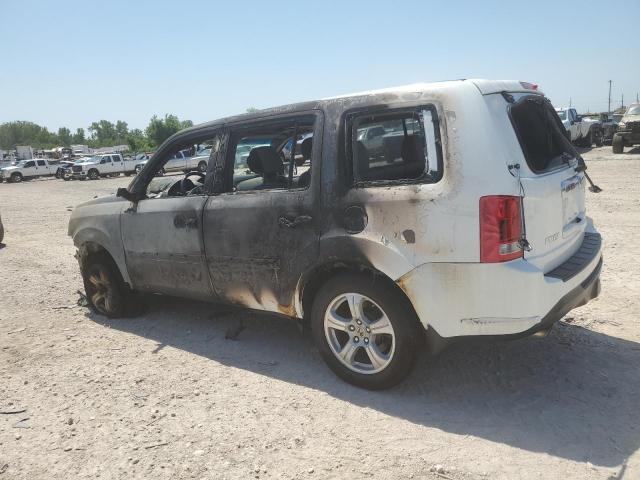 5FNYF4H69CB035708 - 2012 HONDA PILOT EXL WHITE photo 2