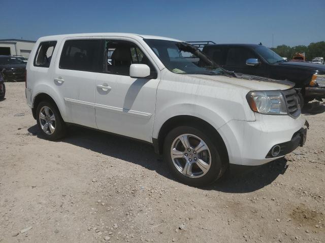 5FNYF4H69CB035708 - 2012 HONDA PILOT EXL WHITE photo 4