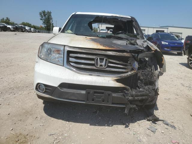 5FNYF4H69CB035708 - 2012 HONDA PILOT EXL WHITE photo 5