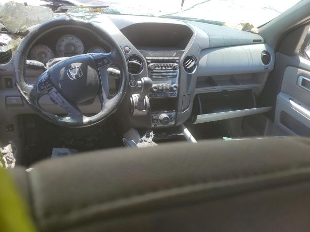 5FNYF4H69CB035708 - 2012 HONDA PILOT EXL WHITE photo 8