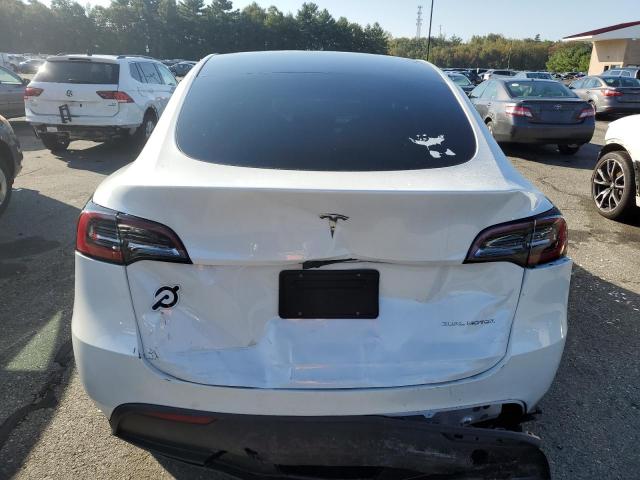 7SAYGDEE9PA125245 - 2023 TESLA MODEL Y WHITE photo 6