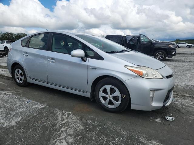 JTDKN3DU5C5441817 - 2012 TOYOTA PRIUS 银色 照片 4