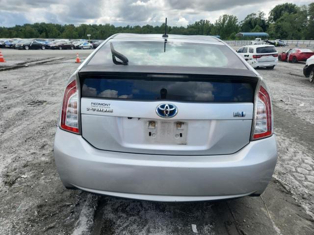 JTDKN3DU5C5441817 - 2012 TOYOTA PRIUS 银色 照片 6