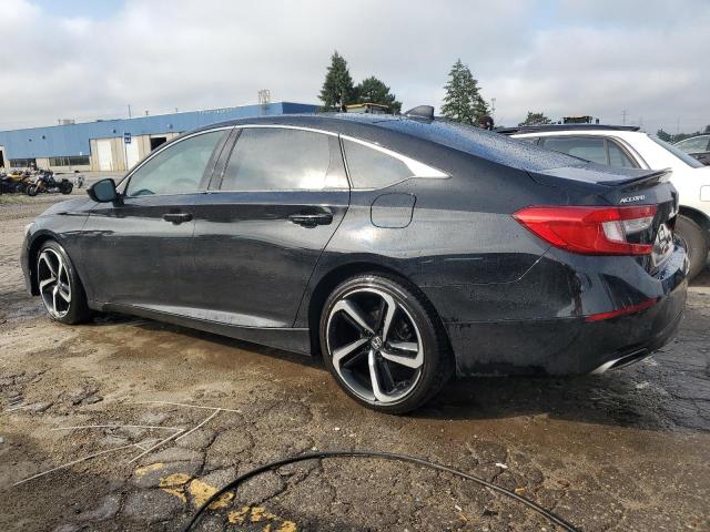 1HGCV2F32JA000204 - 2018 HONDA ACCORD SPORT Czarny zdjęcie 2