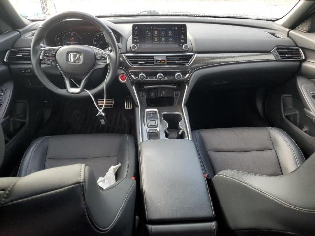 1HGCV2F32JA000204 - 2018 HONDA ACCORD SPORT Czarny zdjęcie 8