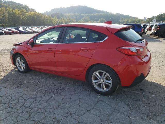 3G1BE6SM5HS510774 - 2017 CHEVROLET CRUZE LT RED photo 2