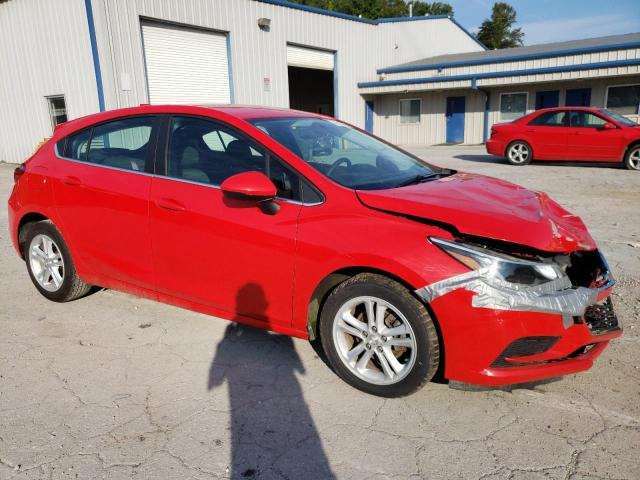 3G1BE6SM5HS510774 - 2017 CHEVROLET CRUZE LT RED photo 4