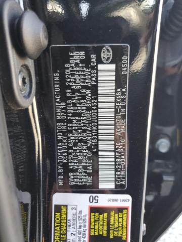 4T1B31HK0JU004521 - 2018 TOYOTA CAMRY LE Qara foto 13