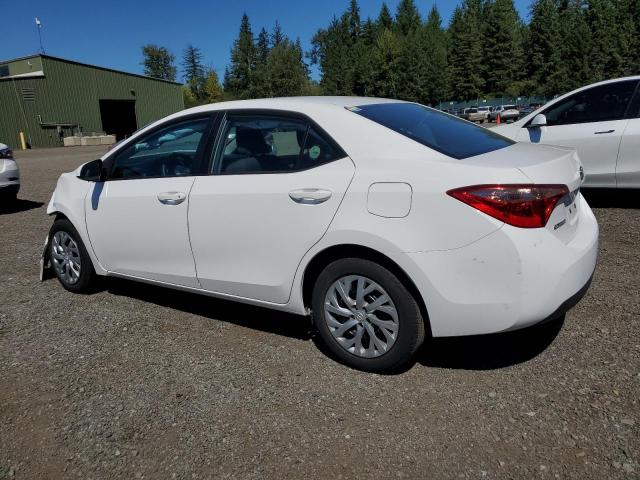 2T1BURHE6JC054072 - 2018 TOYOTA COROLLA L WHITE photo 2