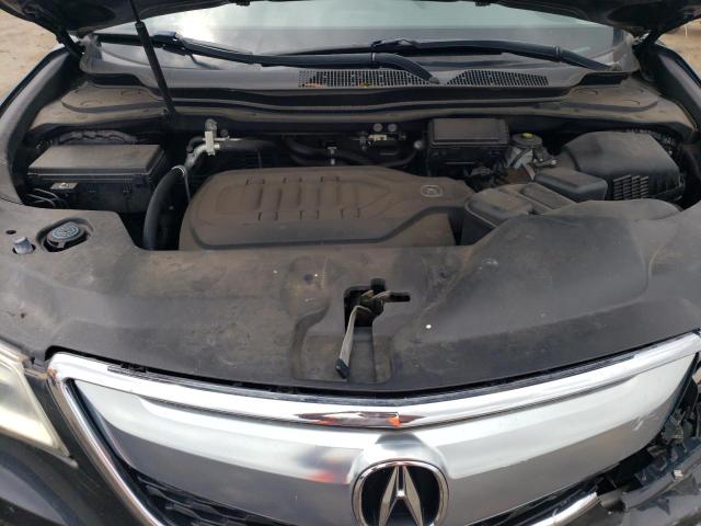 5FRYD4H40GB038697 - 2016 ACURA MDX TECHNOLOGY GRAY photo 12