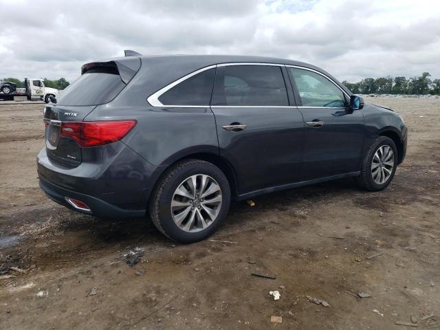 5FRYD4H40GB038697 - 2016 ACURA MDX TECHNOLOGY GRAY photo 3