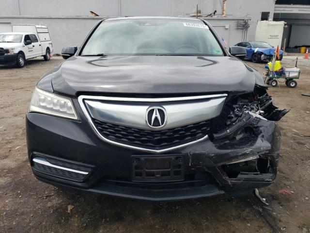 5FRYD4H40GB038697 - 2016 ACURA MDX TECHNOLOGY GRAY photo 5