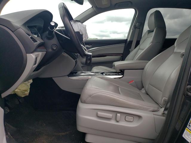 5FRYD4H40GB038697 - 2016 ACURA MDX TECHNOLOGY GRAY photo 7