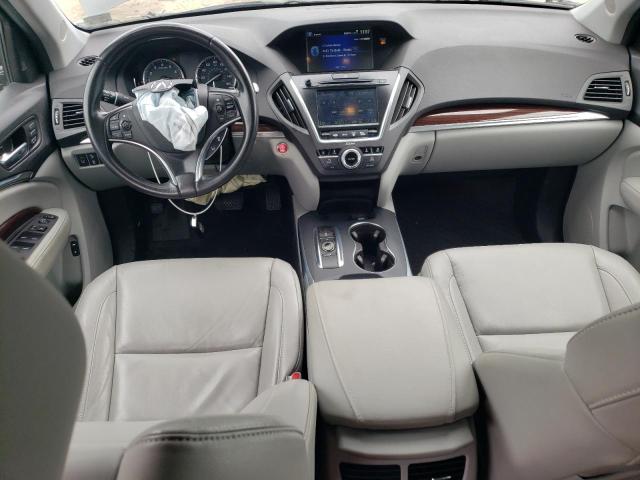 5FRYD4H40GB038697 - 2016 ACURA MDX TECHNOLOGY GRAY photo 8