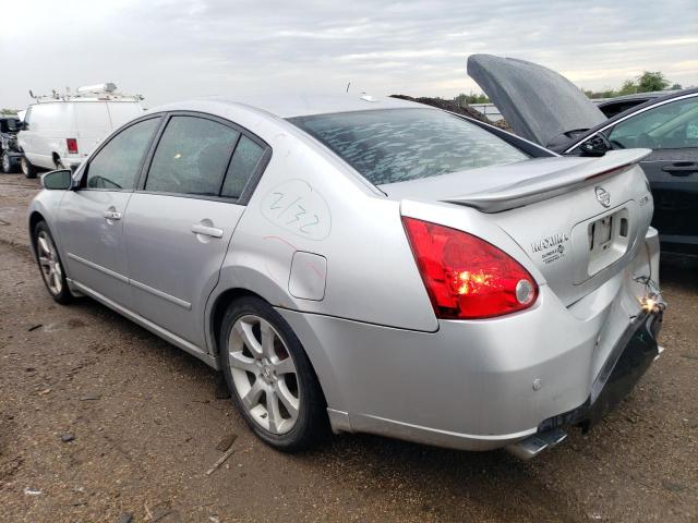 1N4BA41E98C813375 - 2008 NISSAN MAXIMA SE SILVER photo 2