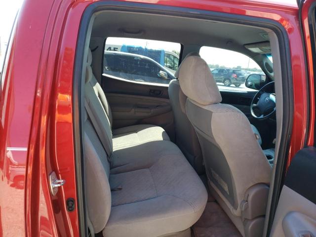 3TMMU4FN1AM021342 - 2010 TOYOTA TACOMA DOUBLE CAB LONG BED RED photo 10