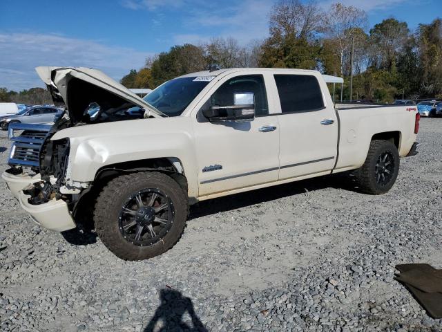 3GCUKTEC1EG395552 - 2014 CHEVROLET SILVERADO K1500 HIGH COUNTRY WHITE photo 1