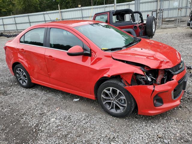 1G1JD5SHXH4116599 - 2017 CHEVROLET SONIC LT RED photo 4