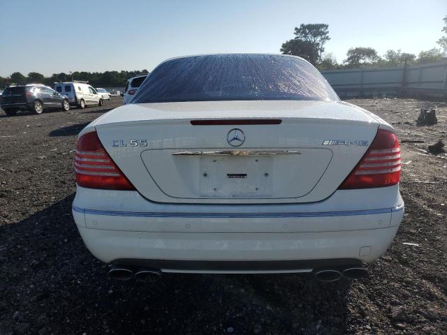 WDBPJ74JX5A046748 - 2005 MERCEDES-BENZ CL 55 AMG WHITE photo 6