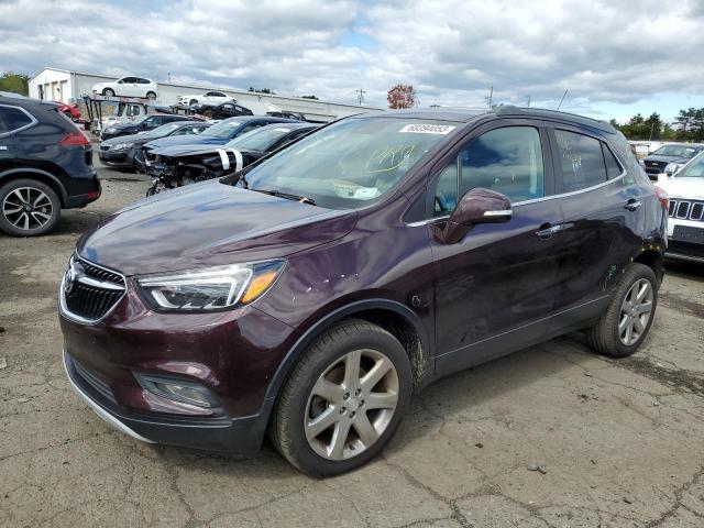 KL4CJHSB0HB103324 - 2017 BUICK ENCORE PREMIUM BURGUNDY photo 1