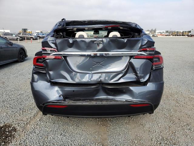 5YJXCAE29LF235962 - 2020 TESLA MODEL X Графитовый фото 6
