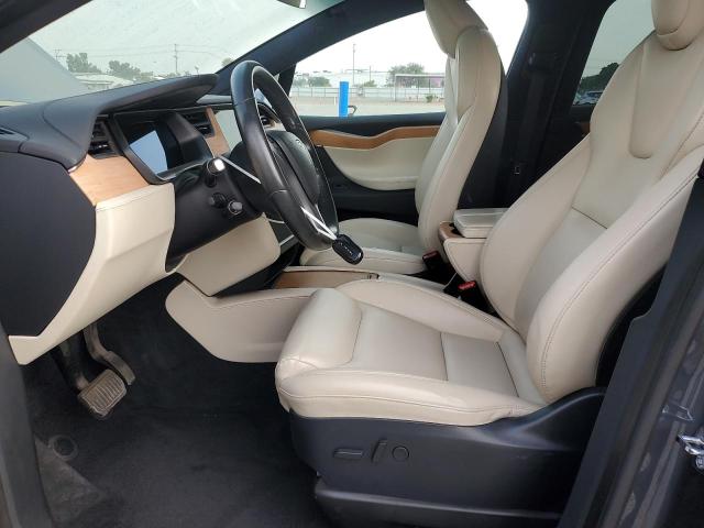 5YJXCAE29LF235962 - 2020 TESLA MODEL X Графитовый фото 7