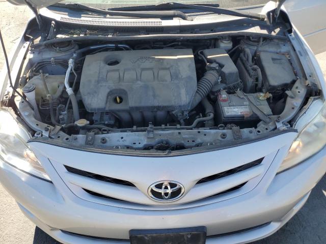 2T1BU4EE2BC572074 - 2011 TOYOTA COROLLA BASE 银色 照片 11