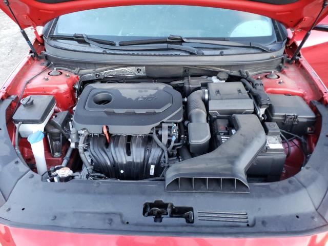 5NPE34AF7KH817205 - 2019 HYUNDAI SONATA LIMITED RED photo 11